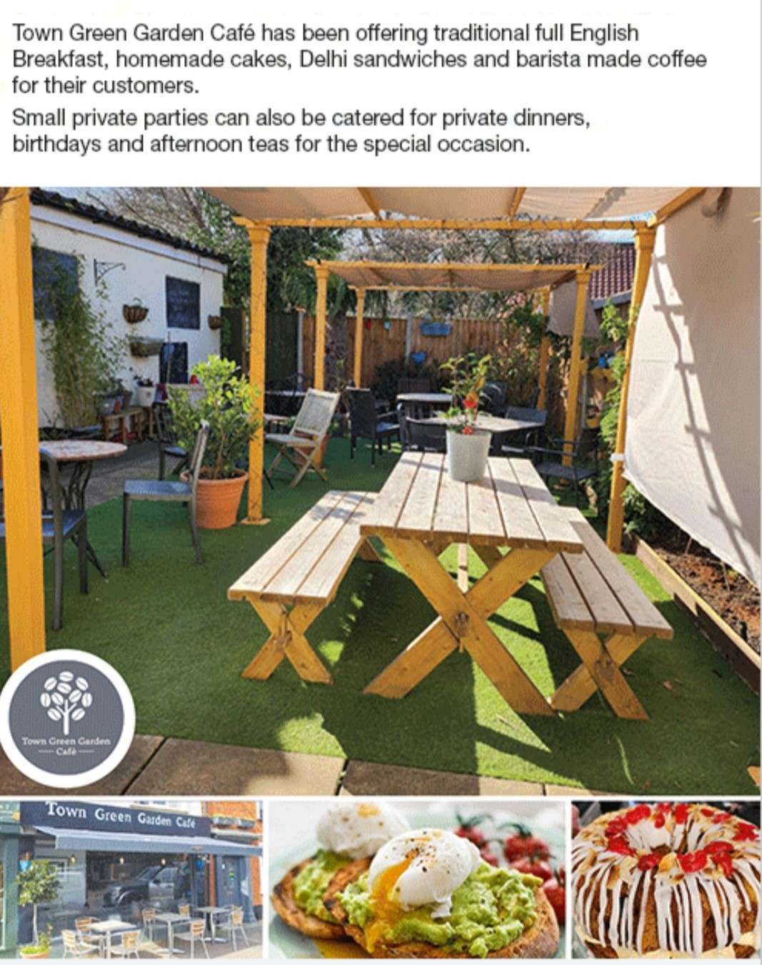 cafe advert